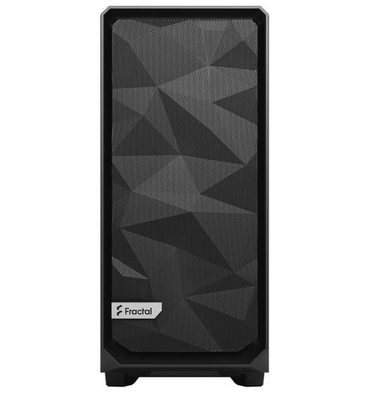 Fractal Design Meshify 2 Compact Dark Tint TG Mid Tower Cabinet (Black)