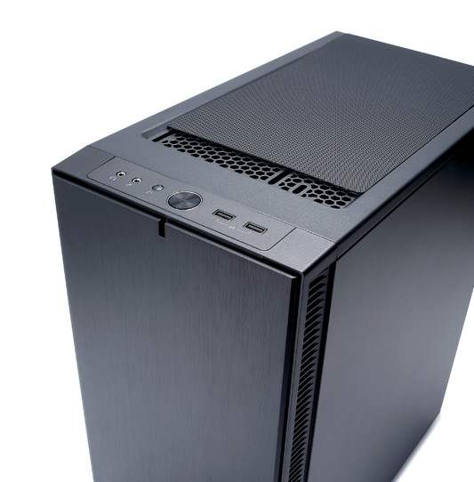 Fractal Design Define C Mid Tower Cabinet (Black Solid)