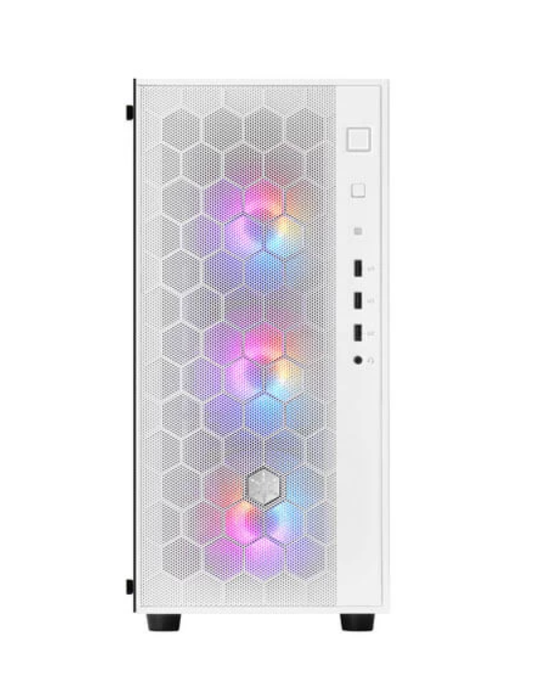 SilverStone Fara R1 Pro ARGB Mid Tower Cabinet (White)