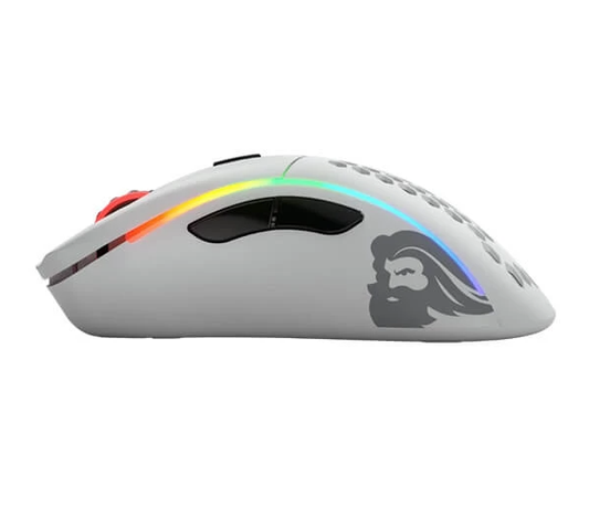 Glorious Model D RGB Wireless 19000DPI Gaming Mouse (Matte White)