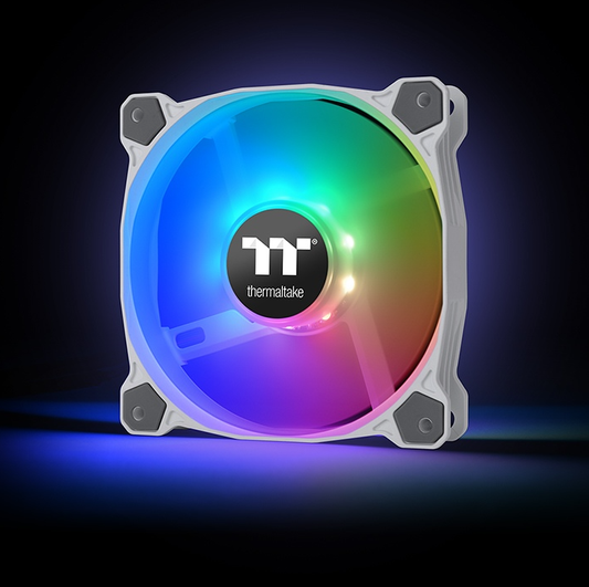 Thermaltake Pure 12 ARGB Sync TT Premium Edition Radiator Cabinet Fan (Triple Pack) (White)