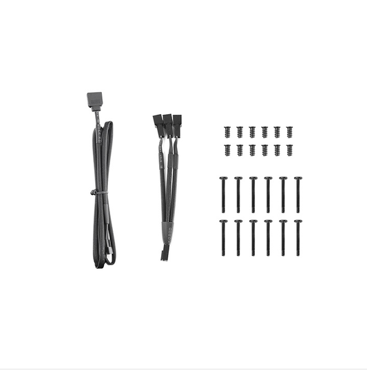 Thermaltake Pure 12 ARGB Sync TT Premium Edition Radiator Cabinet Fan (Triple Pack) (White)