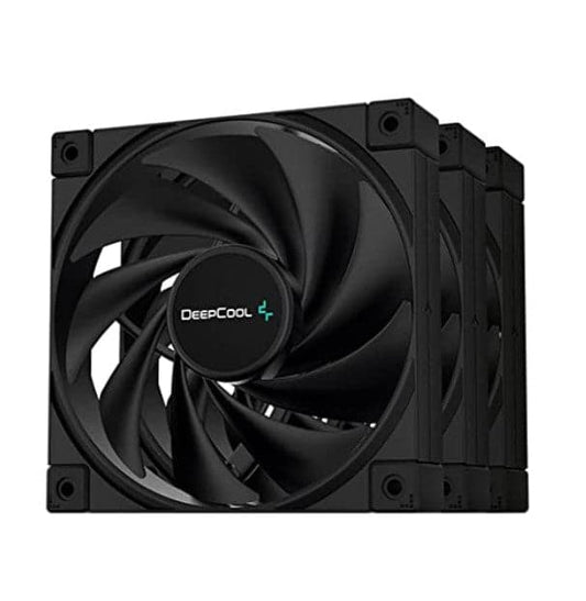 Deepcool FK120 (3 in 1) 120mm 4-pin PWM Case Fan (Black)- R-FK120-BKNPF3-G-1