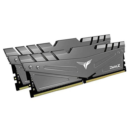 TeamGroup T-Force Dark Z 16GB (8GBx2) 3600MHz DDR4 RAM Kit (Gray)