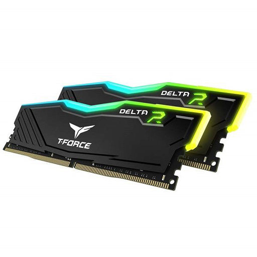 TeamGroup T-Force Delta RGB 16GB (8GBx2) 3600MHz DDR4 RAM (Black)