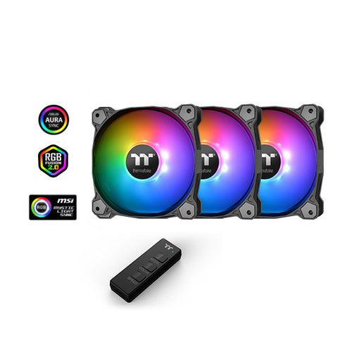 Thermaltake Pure 12 ARGB Sync Radiator Fan TT Premium Edition (3-Fan Pack)