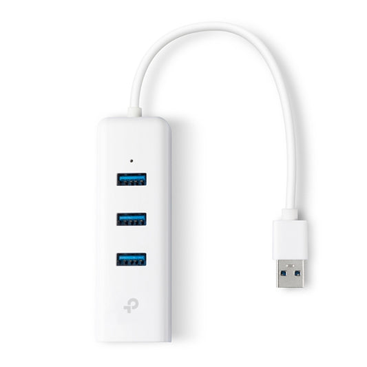 TPLink UE330 USB 3.0 3-Port Hub & Gigabit Ethernet Adapter 2 in 1 USB Adapter