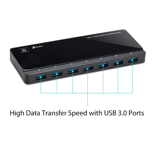 TPLink UH720 USB 3.0 7-Port Hub with 2 Charging Ports