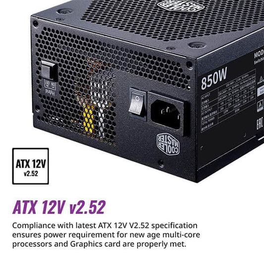 Cooler Master V850 Gold V2 Fully Modular PSU (850 Watt)