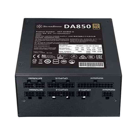 SilverStone Decathlon Series DA850 Gold Fully Modular PSU (850 Watt)