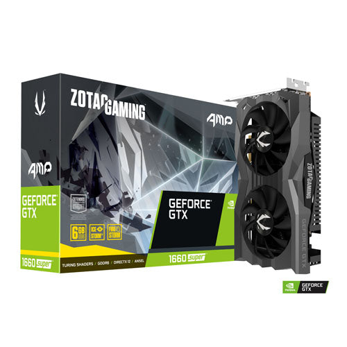 Zotac Gaming Geforce GTX 1660 Super AMP Graphics Card