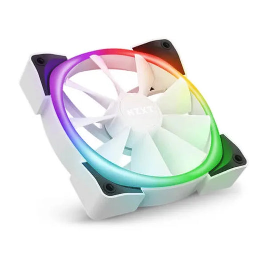 NZXT Aer RGB 2 White 120mm Cabinet Fan (Single Pack)