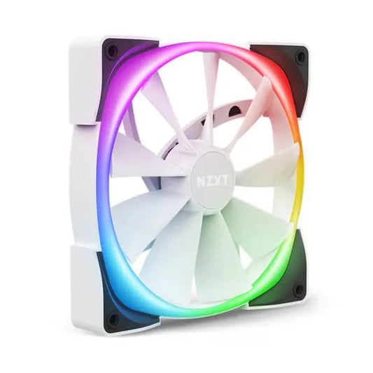 NZXT Aer RGB 2 White 140mm Cabinet Fan (Single Pack)