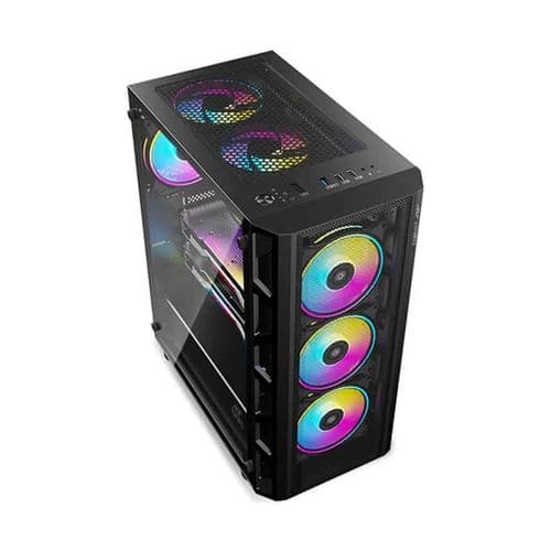 ANT ESPORTS 510 Air ARGB EATX Mid Tower Cabinet (Black)