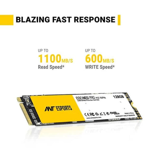 ANT ESPORTS 690 Neo Pro 128 GB M.2 NVMe Gen3 Solid State Drive (SSD)
