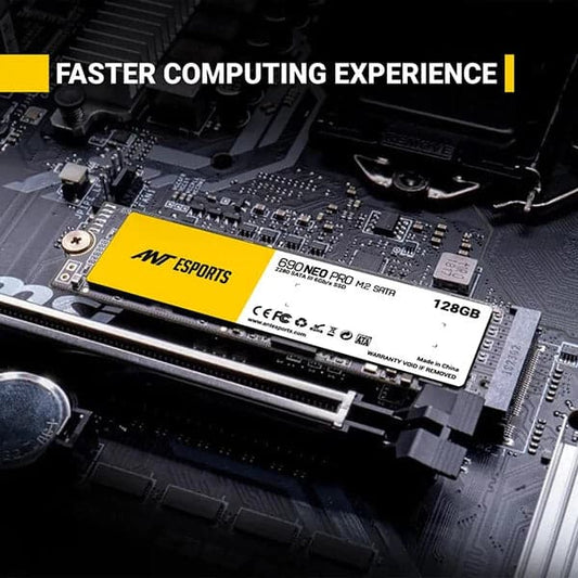 ANT ESPORTS 690 Neo Pro 128GB 2.5 SATA M.2 SATA 3 Solid State Drive (SSD)