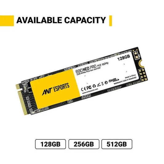 ANT ESPORTS 690 Neo Pro 256Gb M.2 NVMe Gen3 Solid State Drive (SSD)