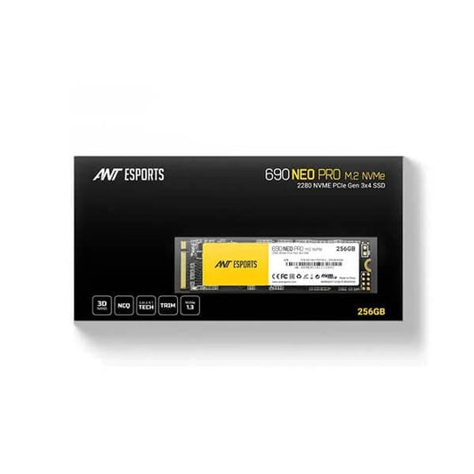 ANT ESPORTS 690 Neo Pro 256Gb M.2 NVMe Gen3 Solid State Drive (SSD)