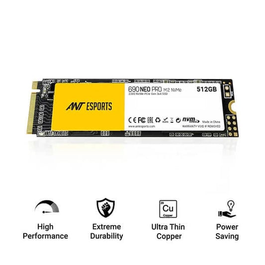 Ant Esports 690 Neo Pro 512GB M.2 NVMe SSD