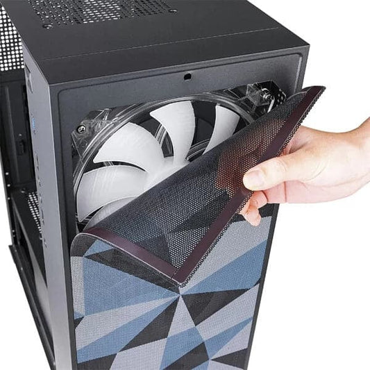 Ant Esports ICE-310MT Mid Tower Gaming Cabinet (Black)