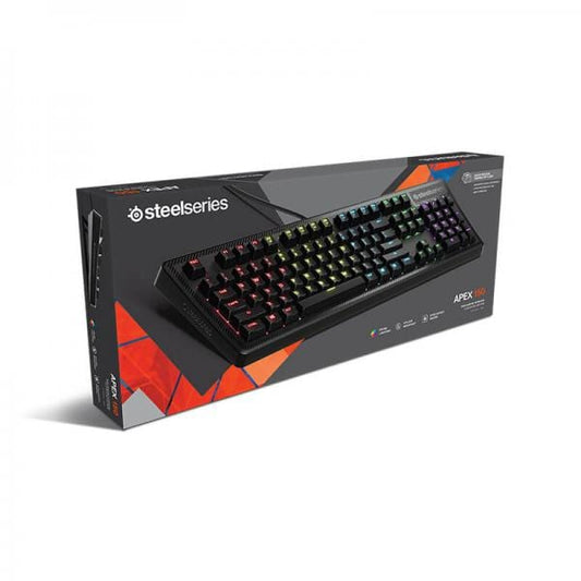 SteelSeries Apex 150 Membrane Switch Full Size Wired RGB Gaming Keyboard (Black)
