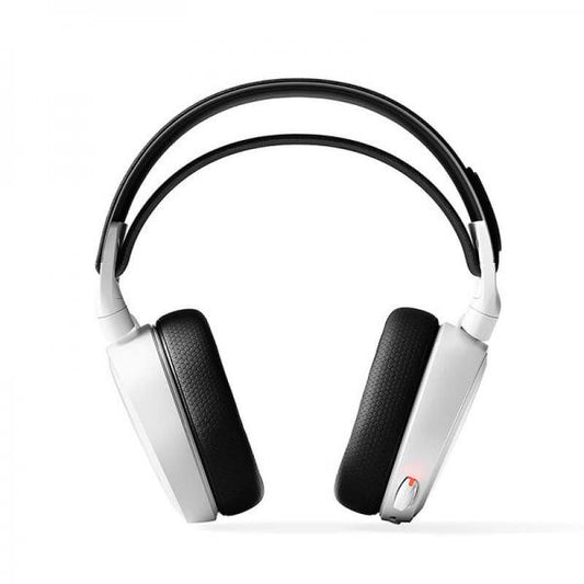 SteelSeries Arctis 7 White - 2019 Edition Over The Head Gaming Headset With Mic