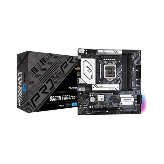 ASRock B560M Pro4/Ac Plus WiFi Motherboard