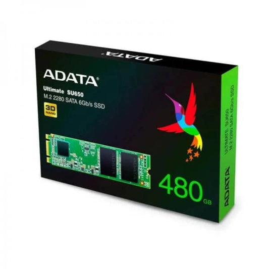 ADATA Ultimate SU650 480GB 2.5 SATA SATA 3 Solid State Drive (SSD)