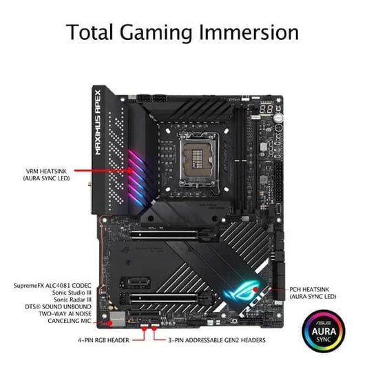 ASUS ROG Maximus Z690 Apex WiFi Motherboard