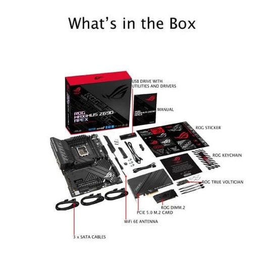 ASUS ROG Maximus Z690 Apex WiFi Motherboard