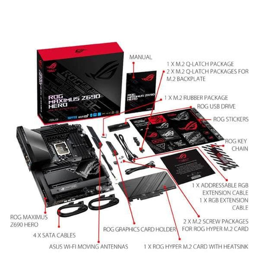ASUS ROG Maximus Z690 Hero WiFi Motherboard
