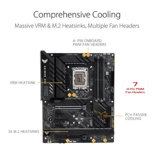 ASUS TUF Gaming Z690-Plus D4 Motherboard