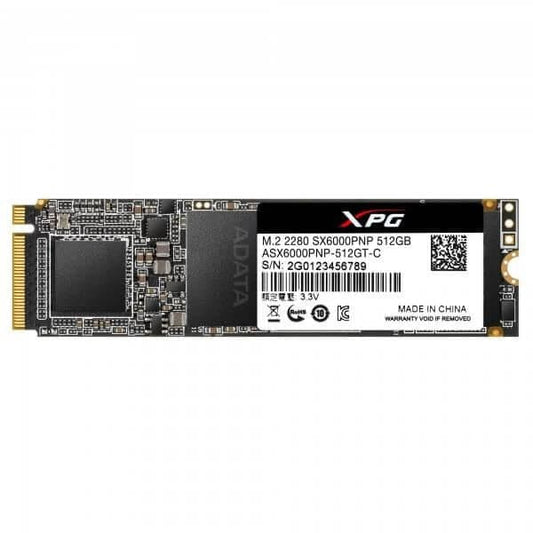 ADATA XPG SX6000 Pro 512GB M.2 NVME Gen 3 Solid State Drive ( SSD )