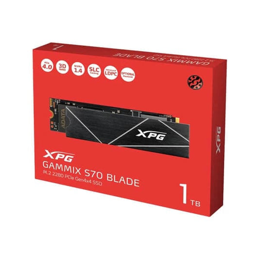 ADATA XPG Gammix S70 Blade 1TB M.2 NVME Gen4 Solid State Drive ( SSD )