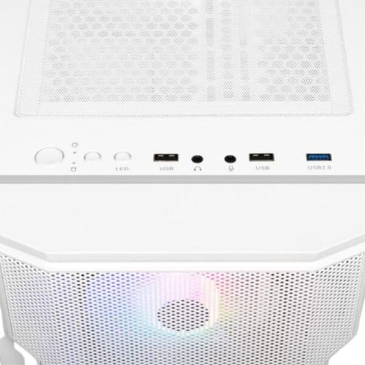 Gamdias Athena M6 ARGB (ATX) Mid Tower Cabinet (White)