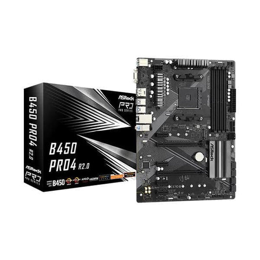 ASRock B450 Pro4 R2.0 Motherboard