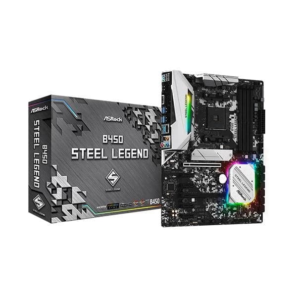 Buy ASROCK B450 Steel Legend DDR4 AMD Motherboard - Main Image