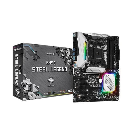 ASRock B450 Steel Legend AM4 Motherboard