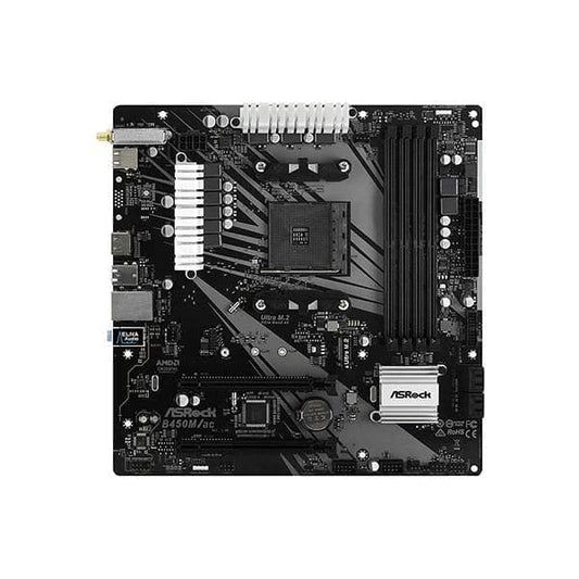 ASRock B450M/Ac WiFi Motherboard
