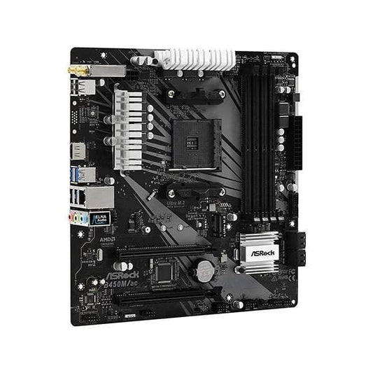 ASRock B450M/Ac WiFi Motherboard