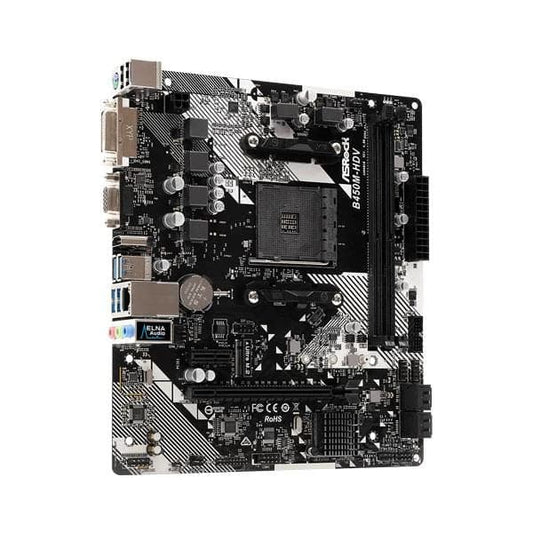ASRock B450M-HDV R4.0 AMD Motherboard