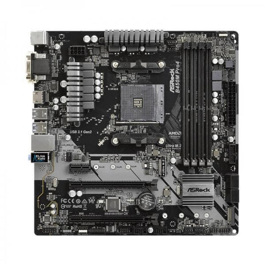 ASRock B450M Pro4 Motherboard