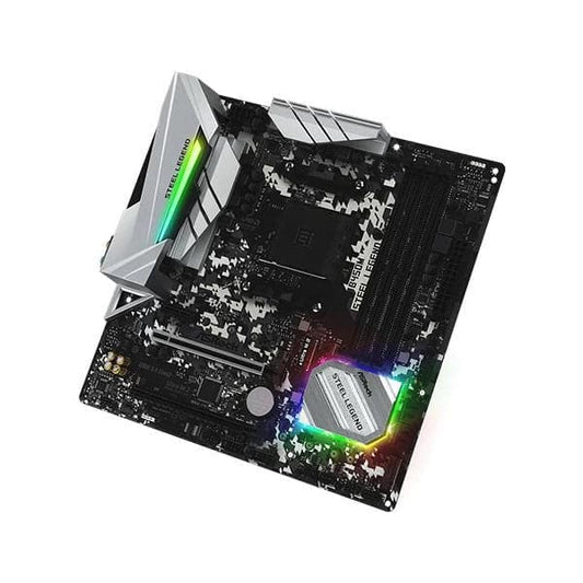 ASRock B450M Steel Legend Micro ATX Motherboard