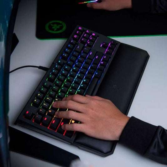Razer Blackwidow Tournament Edition Chroma V2 Gaming Keyboard (Orange Switches)