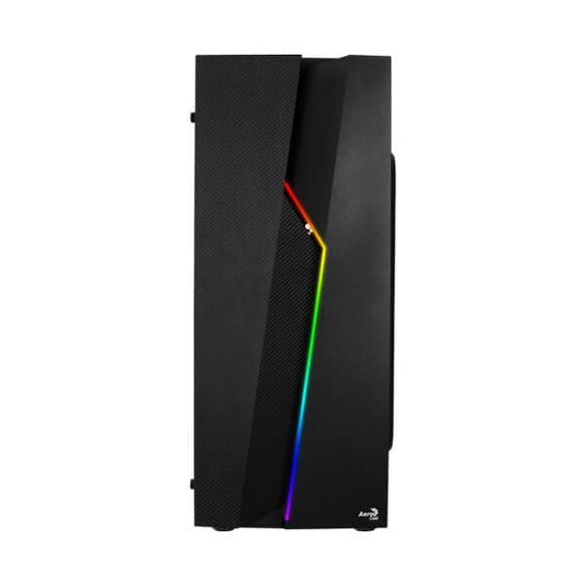 AEROCOOL Bolt RGB ATX Mid Tower Cabinet (Black)