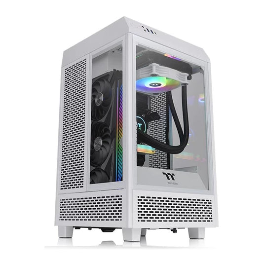 Thermaltake The Tower 100 Mini Tower Cabinet (Snow)