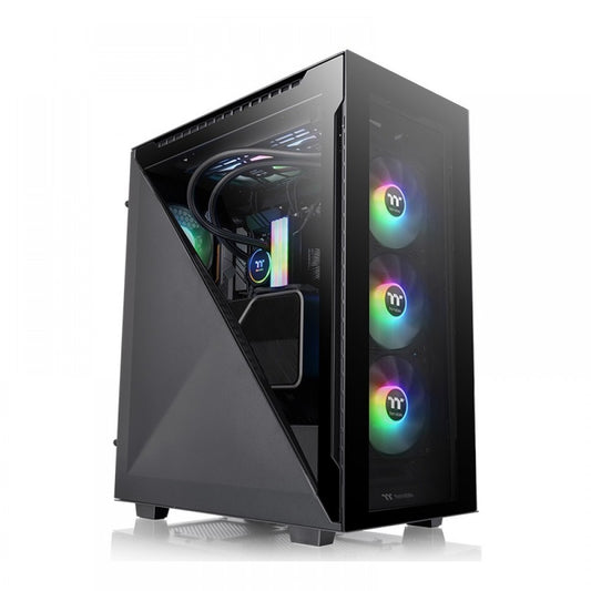 Thermaltake Divider 500 TG ARGB Mid Tower Cabinet (Black)