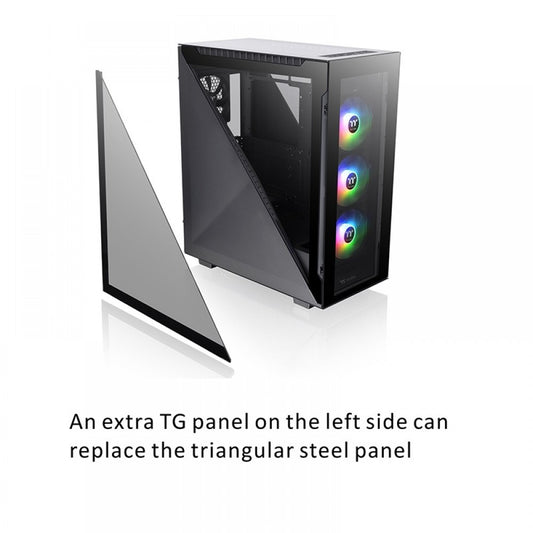 Thermaltake Divider 500 TG ARGB Mid Tower Cabinet (Black)