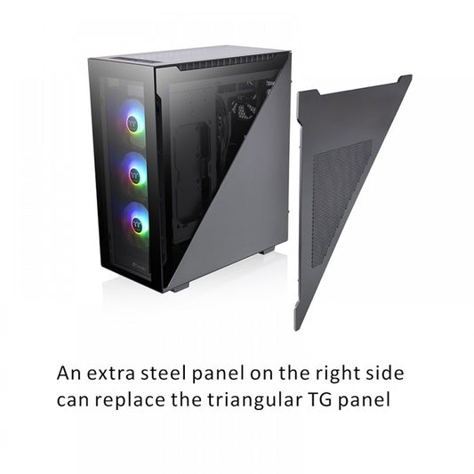 Thermaltake Divider 500 TG ARGB Mid Tower Cabinet (Black)