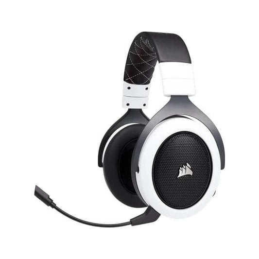 Corsair HS70 Virtual 7.1 Surround Gaming Headset With Mic (White)